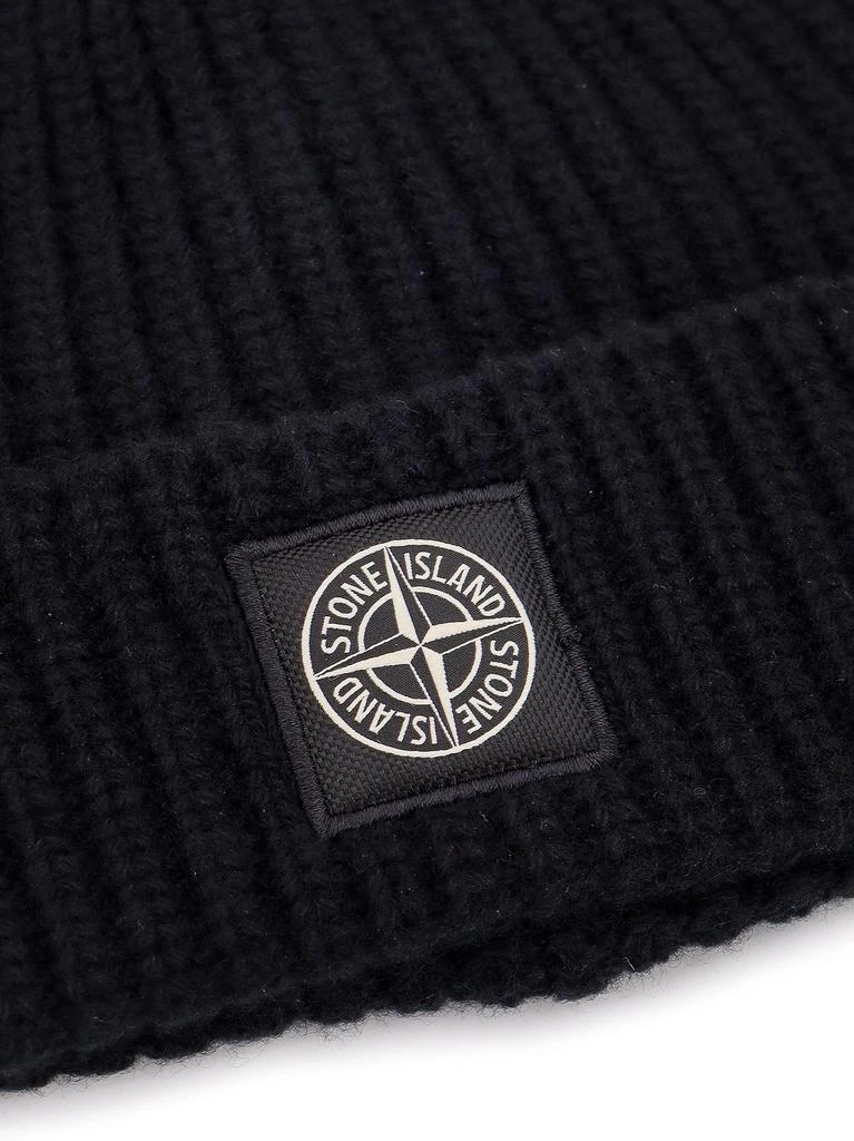 Stone Island Stone Island Logo-Patch Beanie 3