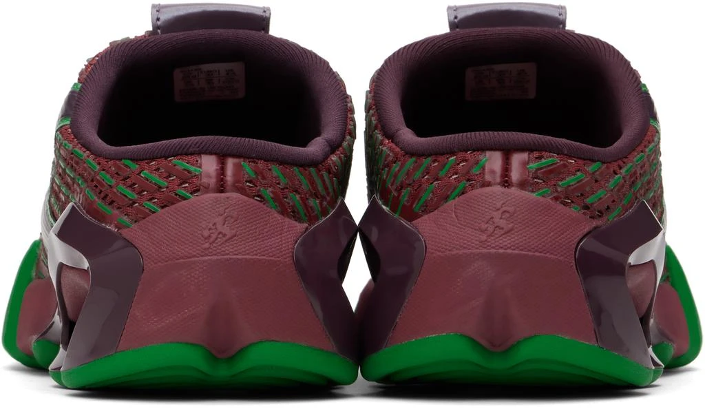 Asics Burgundy & Green GEL-STYRAX Sneakers 2