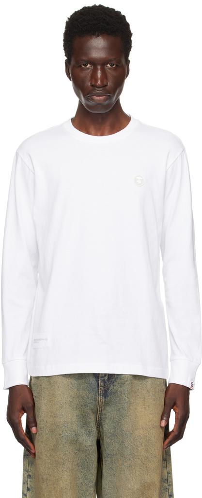 AAPE White 'AAPE Now' T-shirt