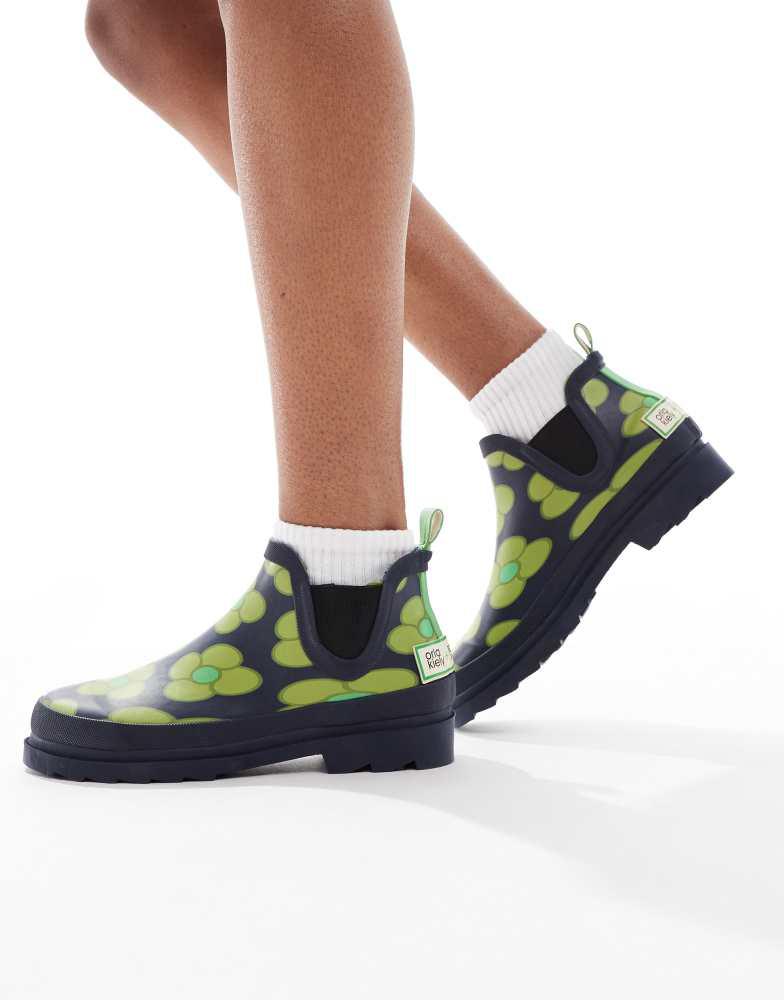 Regatta Regatta Orla kiely welly mid in flower navy
