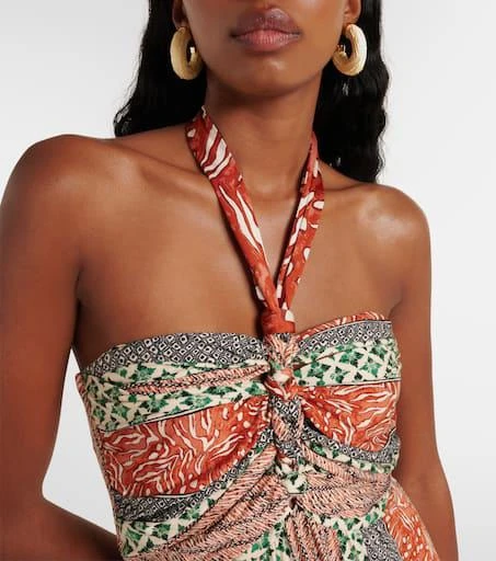 Diane von Furstenberg Annabelle printed jersey maxi dress 4