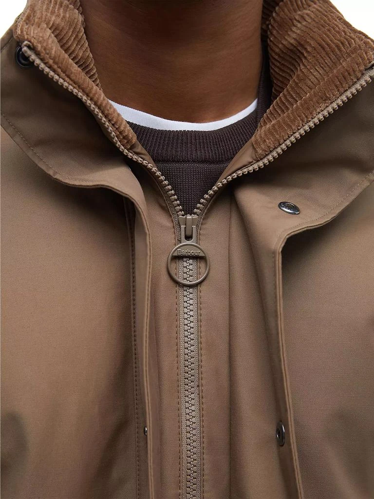 Barbour Border Showerproof Waxed Jacket 7