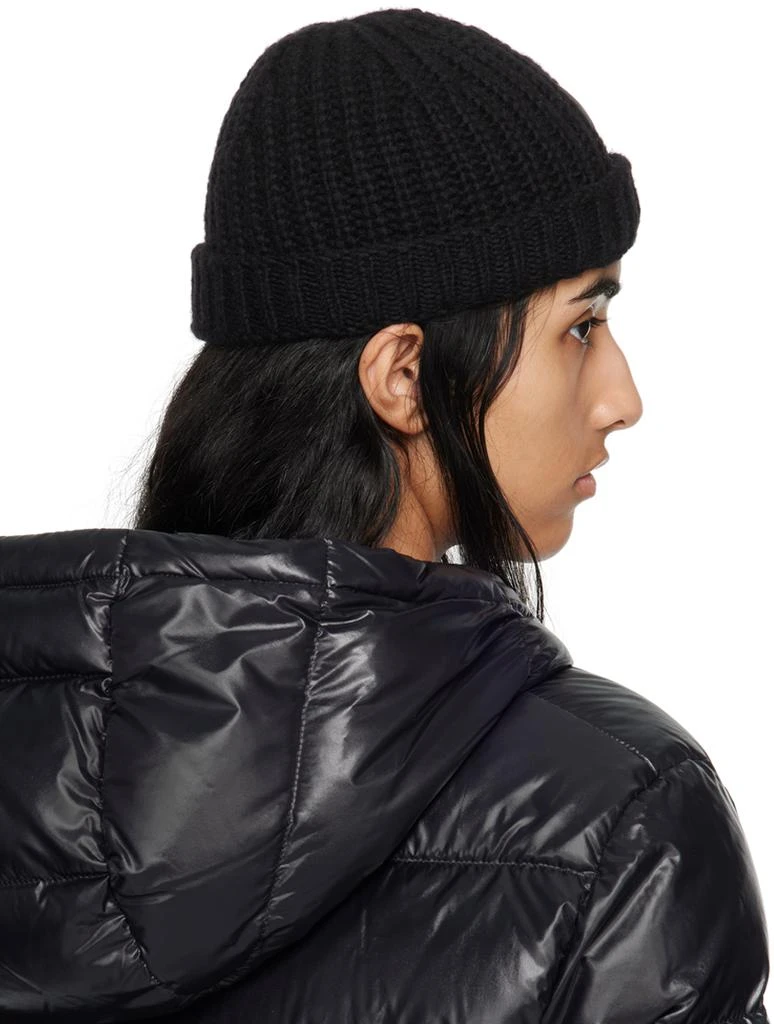 Moncler Black Wool Beanie 3