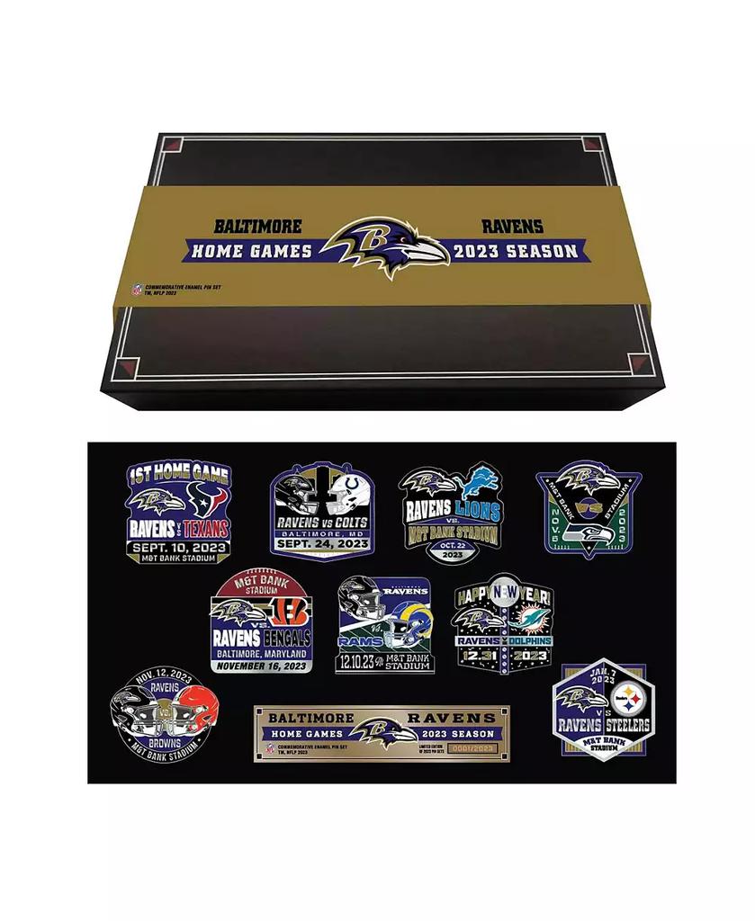 Mojo Licensing Baltimore Ravens 2023-24 Game Day Pin Collector Set