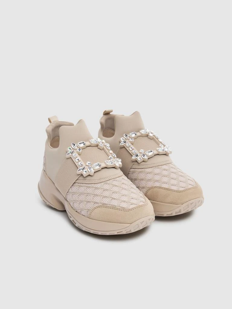 Roger Vivier 75mm Viv Run Mesh & Neoprene Sneakers 2