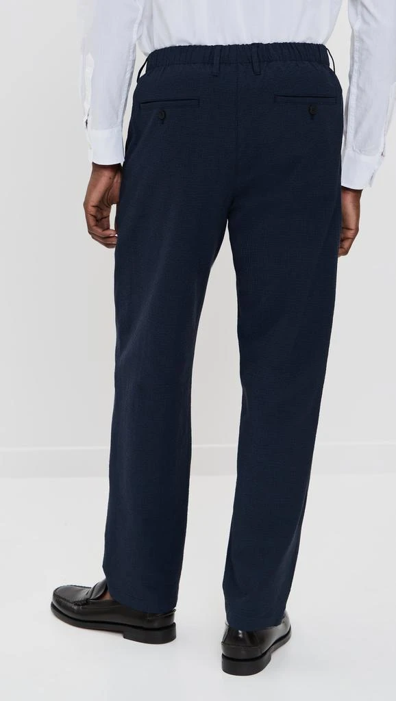 Club Monaco Elasticated Seersucker Trousers 3