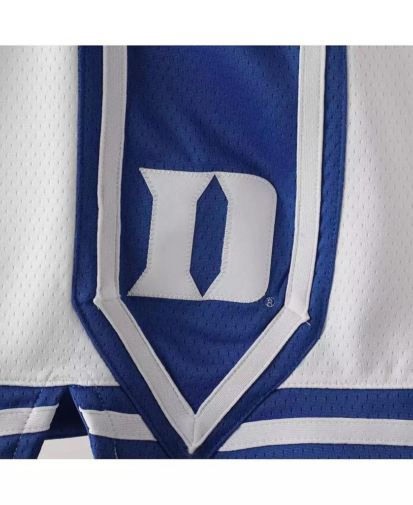 NIKE Men's White Duke Blue Devils Limited Basketball Shorts 4