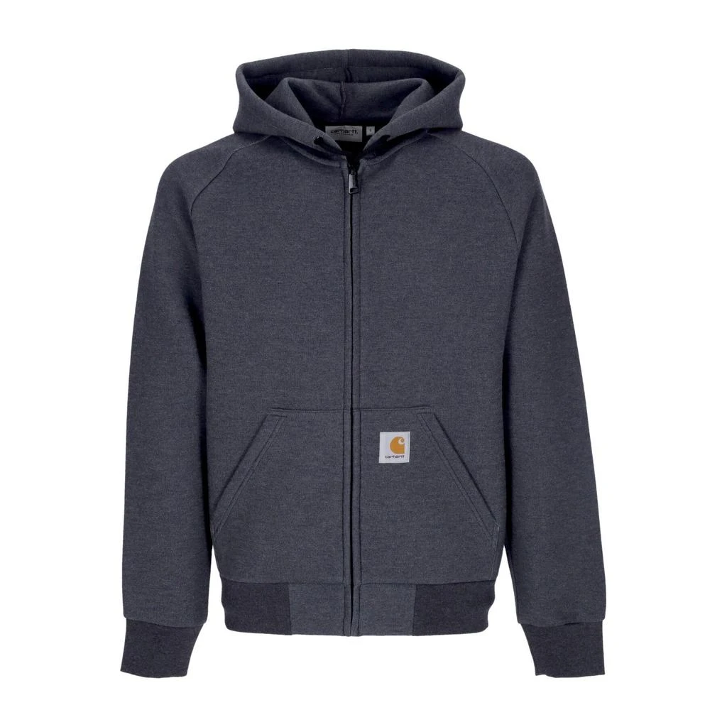 Carhartt WIP Lightweight Hooded Sweatshirt with Zip Men's Light-lux Hooded Jacket Black 1