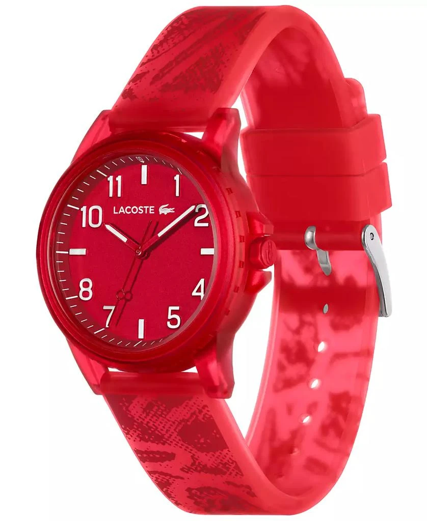 Lacoste Kid's Rider Red Silicone Strap Watch 3