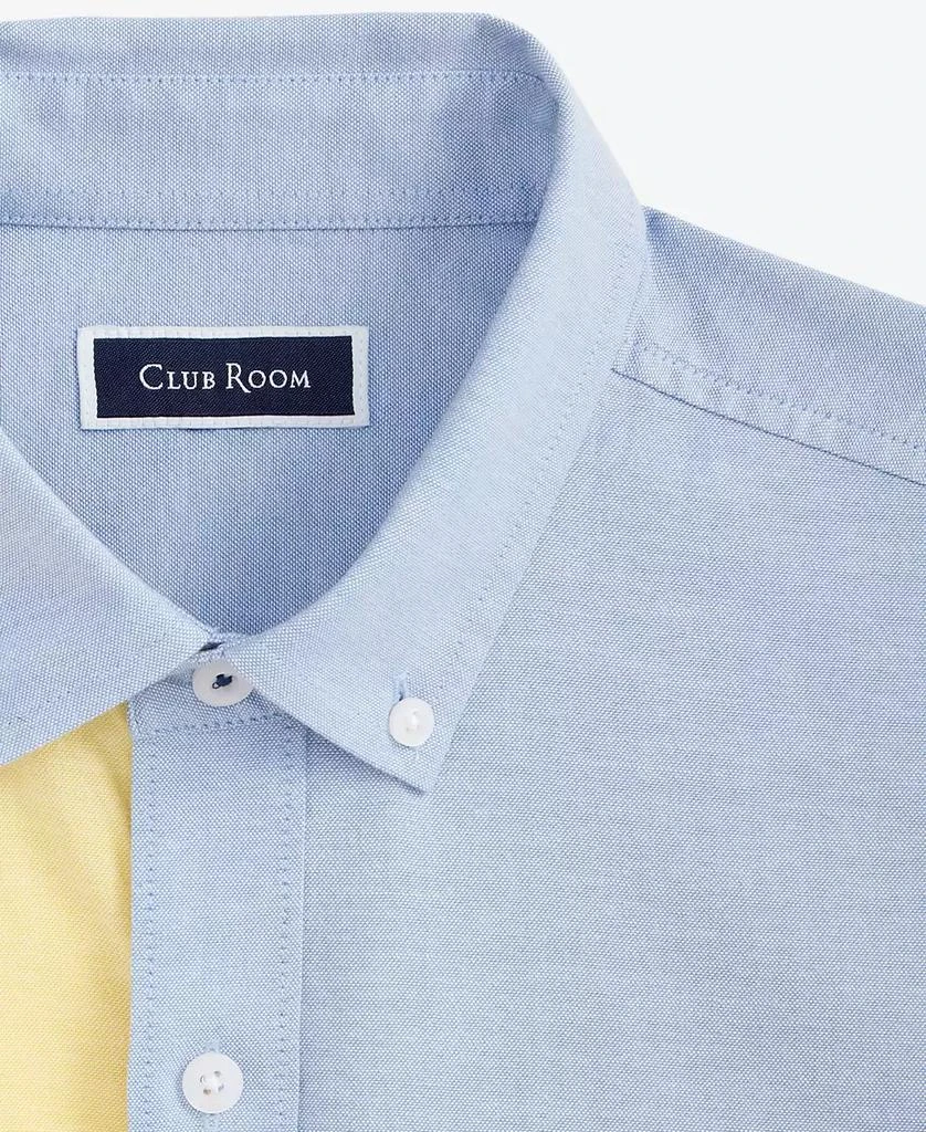 Club Room Men's Colorblock Oxford Long-Sleeve Shirt, Exclusively at Macy's 5