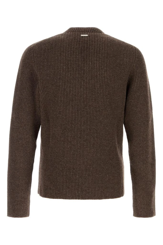 Salvatore Ferragamo Mud wool sweater 1