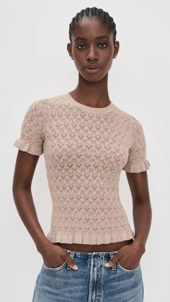 Sea Ruby Knit Tee