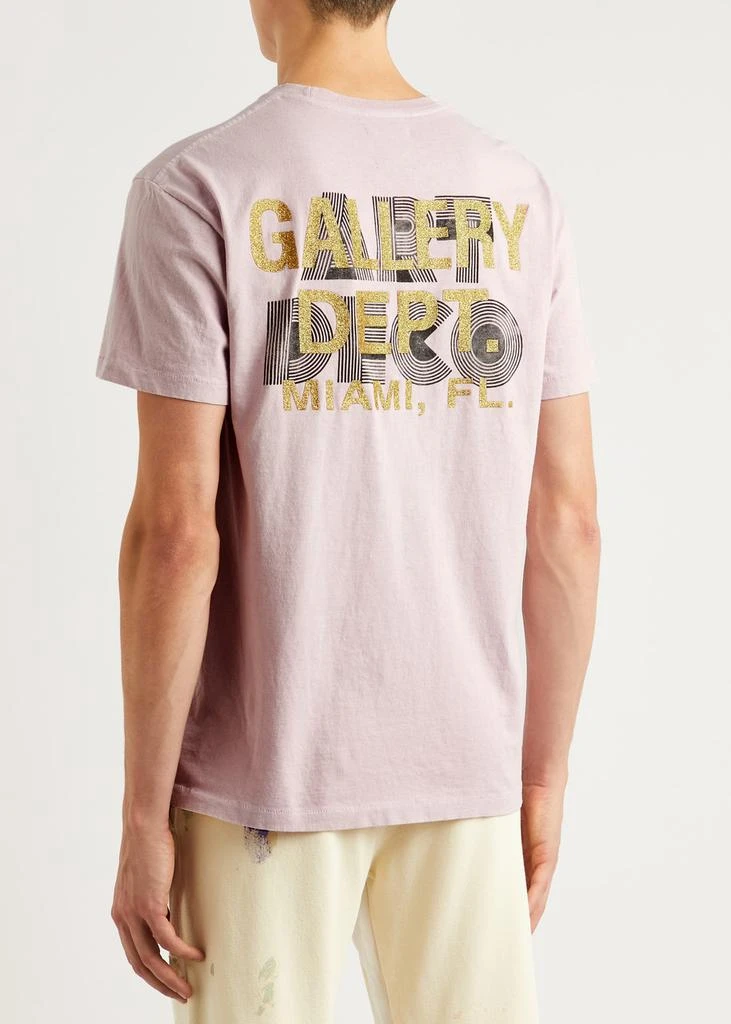 GALLERY DEPT. Art Deco printed cotton T-shirt 3