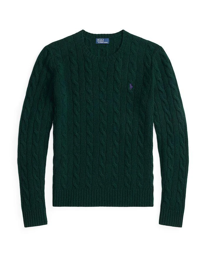 Ralph Lauren Cable Wool Cashmere Crewneck Sweater 6
