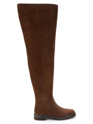 Stuart Weitzman Chicago Leather Thigh Boots