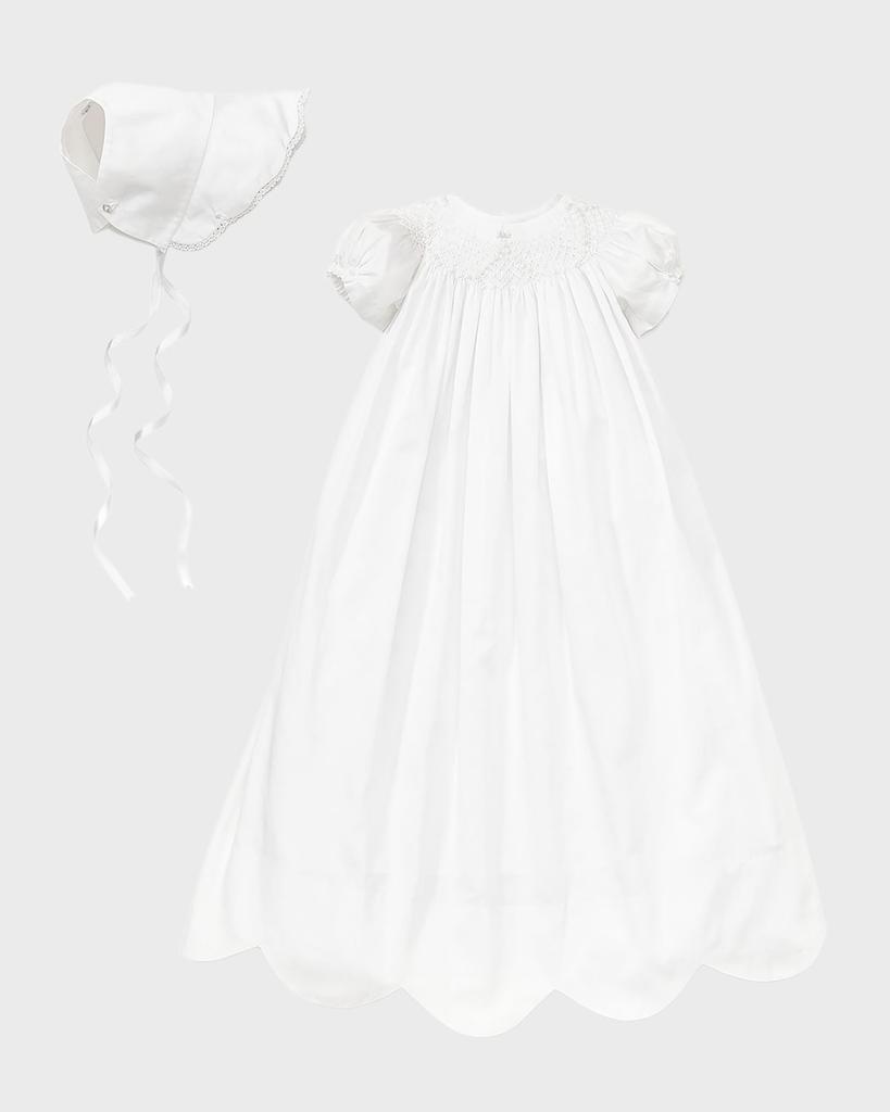 Kissy Kissy Girl's Caroline Christening Gown, Size Newborn-12M