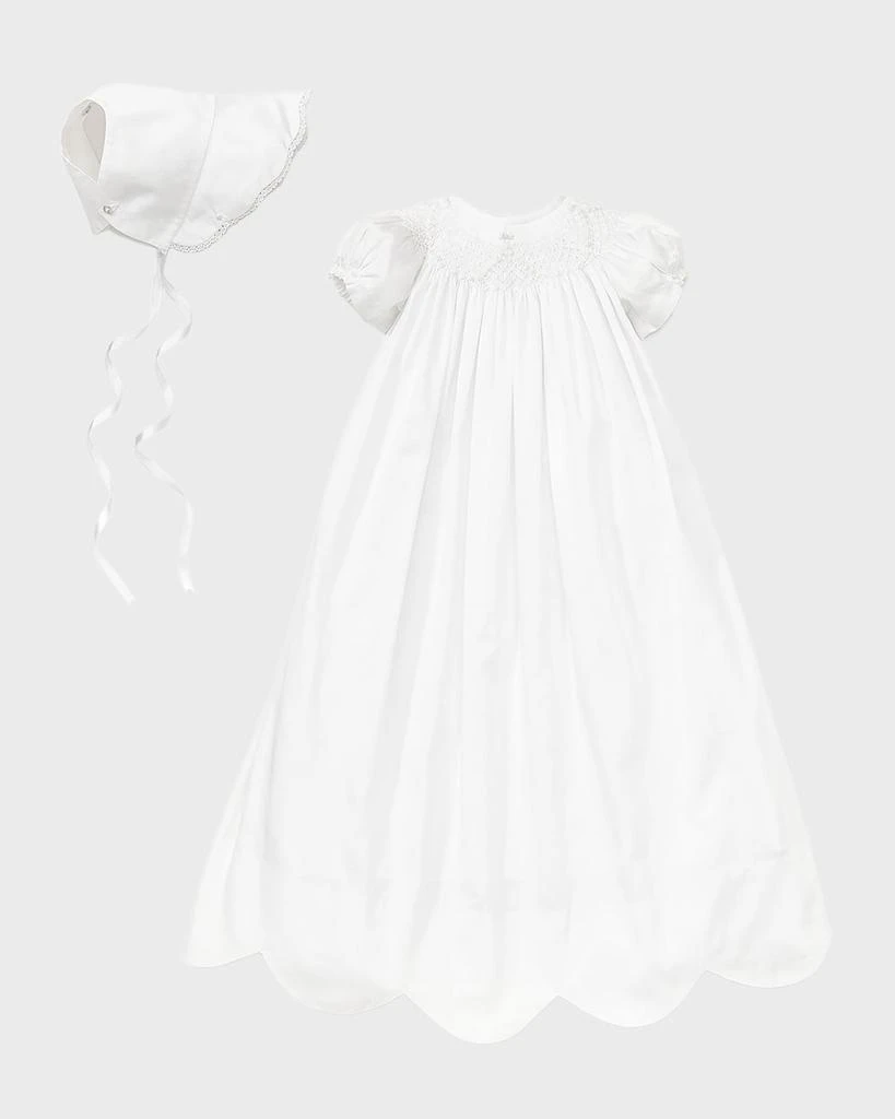 Kissy Kissy Girl's Caroline Christening Gown, Size Newborn-12M 1