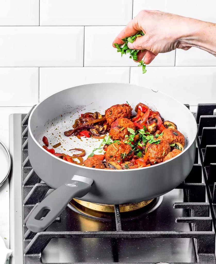 Greenpan Dover Ceramic Nonstick 12-Piece Cookware Set 4