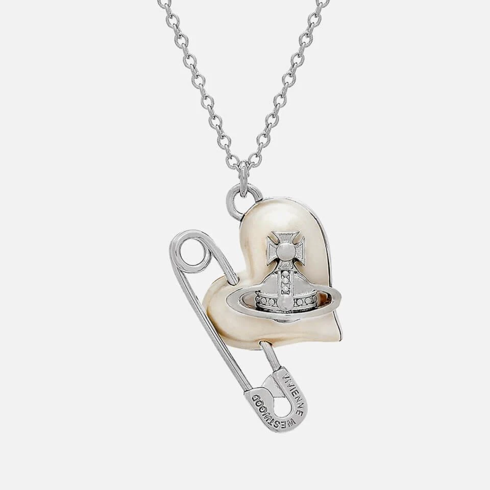 Vivienne Westwood Vivienne Westwood Women's Orietta Pendant Necklace - Platinum/Creamrose 2