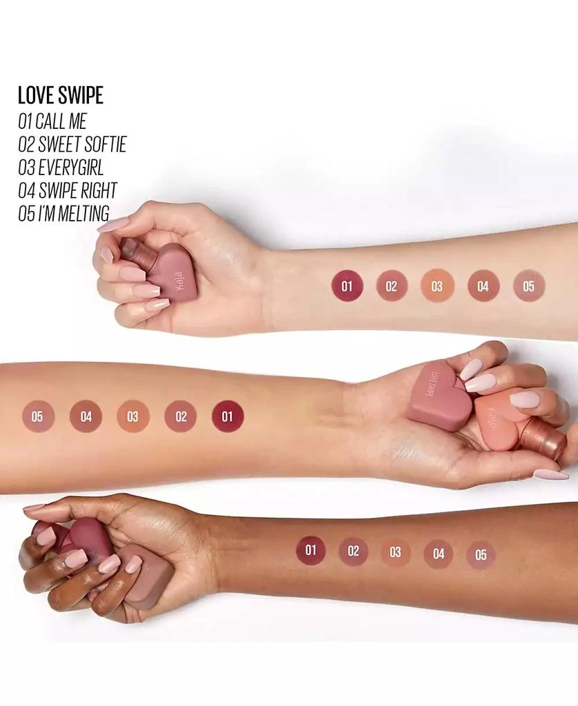 Kaja Love Swipe Lightweight Cushiony Lip Mousse, 0.22 oz. 4