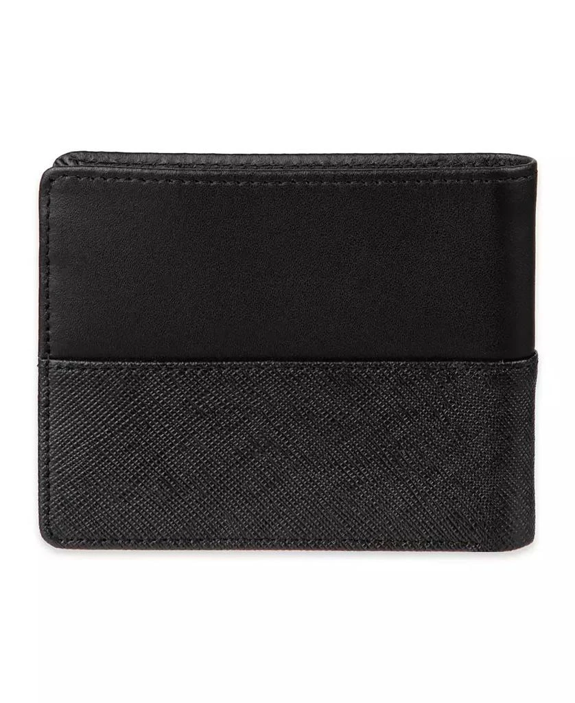 Calvin Klein Men's RFID Overlapping Saffiano Slimfold Wallet 3