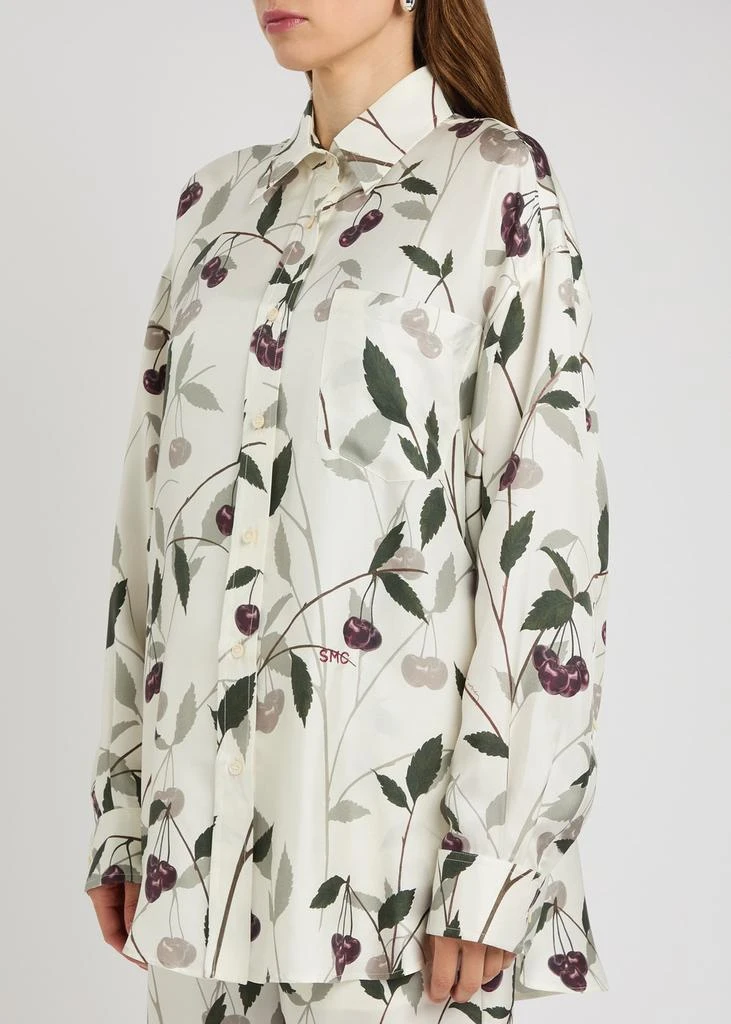 Stella McCartney Cherry-print silk shirt 2