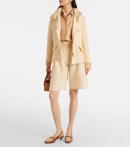 Tod's 35 leather slingback pumps 2