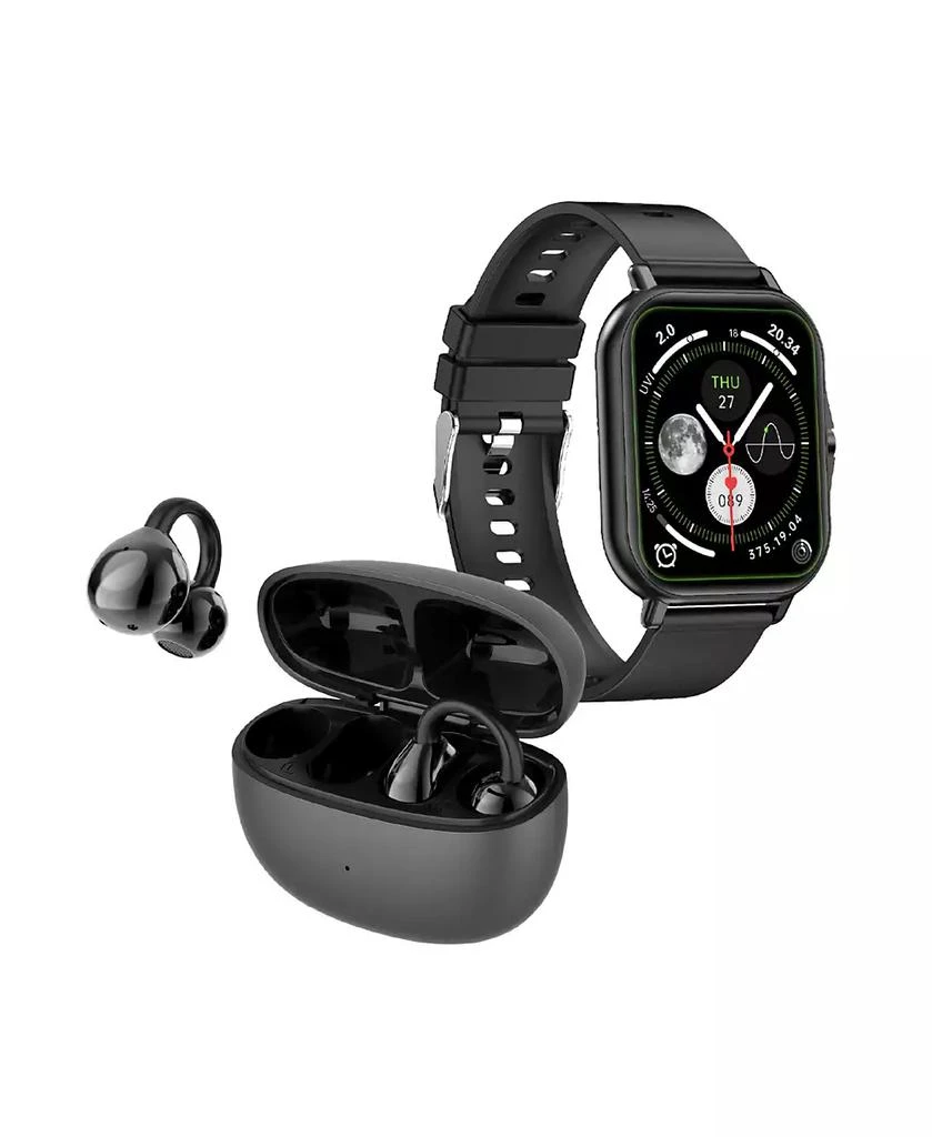 PURSONIC Smart Lifestyle Bundle: True Wireless Stereo Earbuds
All-in-One Bluetooth Smart Watch