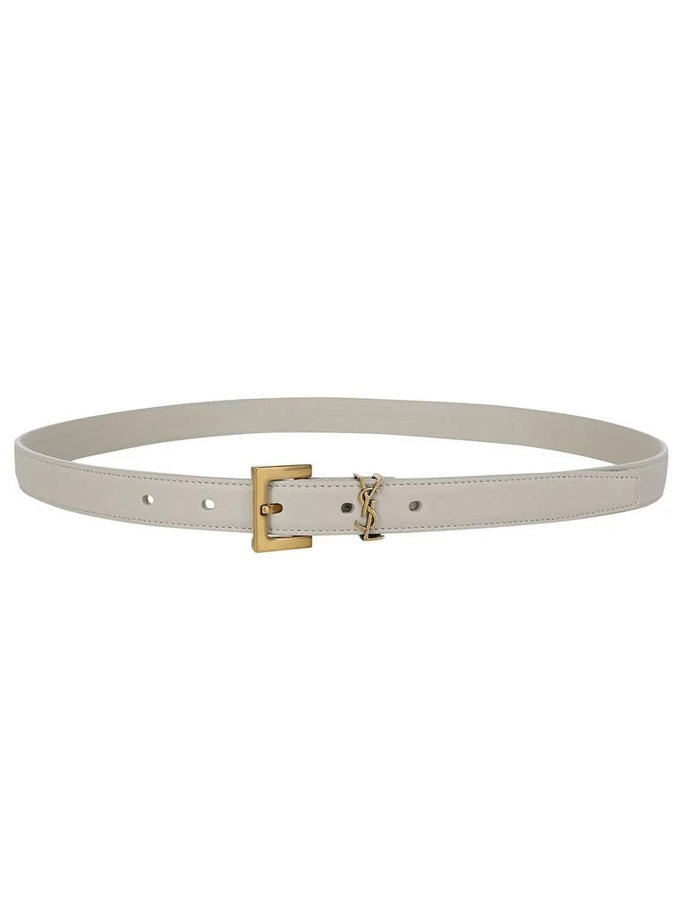 Yves Saint Laurent Saint Laurent Monogram Narrow Belt 1