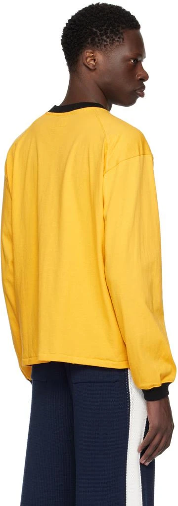 Rhude Yellow Petrol Long Sleeve T-Shirt 3