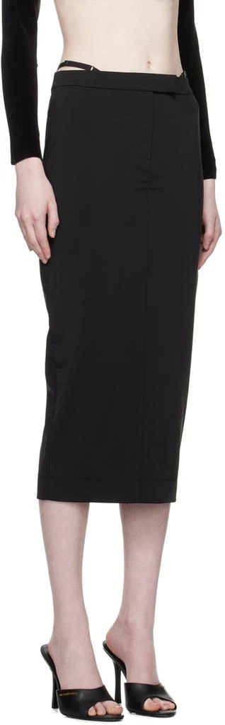 Alexander Wang Black G-String Maxi Skirt 2