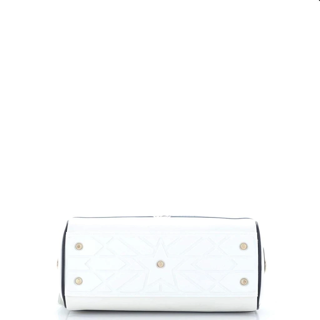Dior Vibe Zip Bowling Bag Leather Small 4