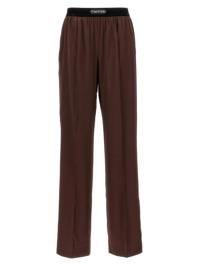 Tom Ford Tom Ford Stretched Satin PJ Pants from Cettire