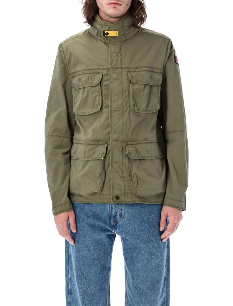 Parajumpers Parajumpers Logo-Patch Straight Hem Hooded Jacket