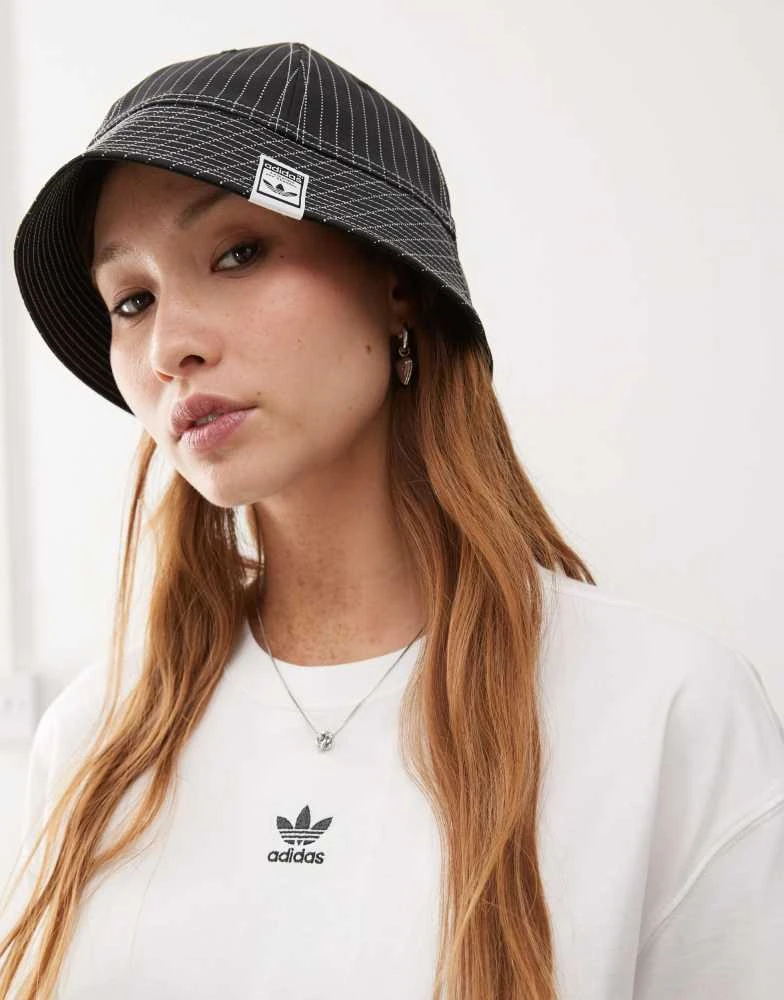 Adidas adidas Originals wabash bucket hat in black 1