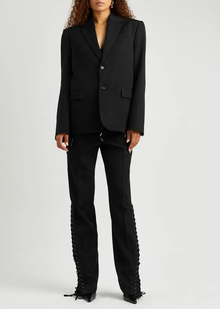 Jean Paul Gaultier Wool corset blazer 4