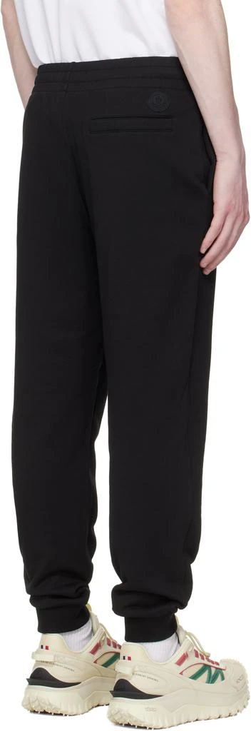 Moncler Black Logo Cotton Fleece Track Pants 3