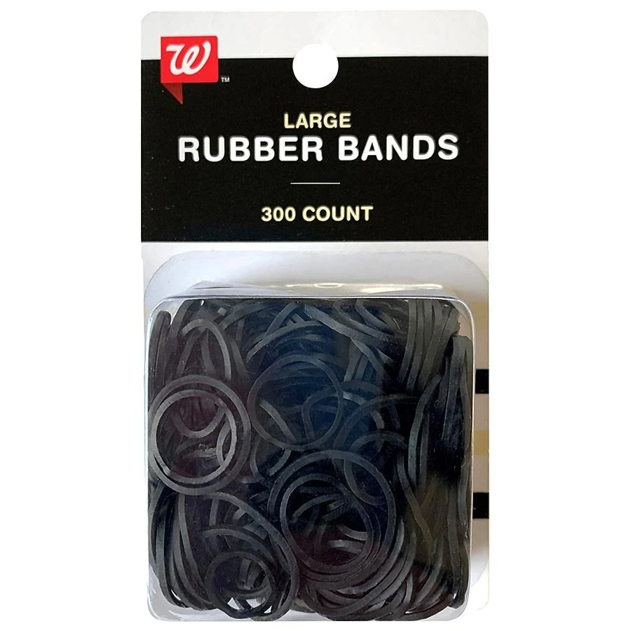 Walgreens Large Silicone Hair Rubber Bands 1