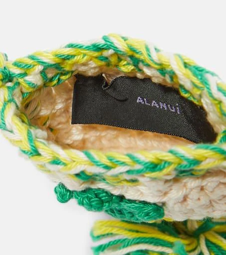 ALANUI Stay Positive crochet Airpods case 3