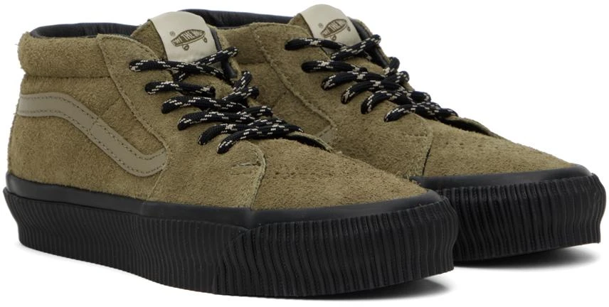 Vans Khaki Sk8-Mid Reissue 83 Sneakers 4