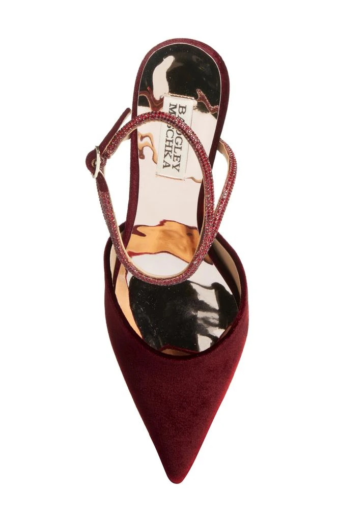 Badgley Mischka Autumn Pointed Toe Ankle Strap Pump 5