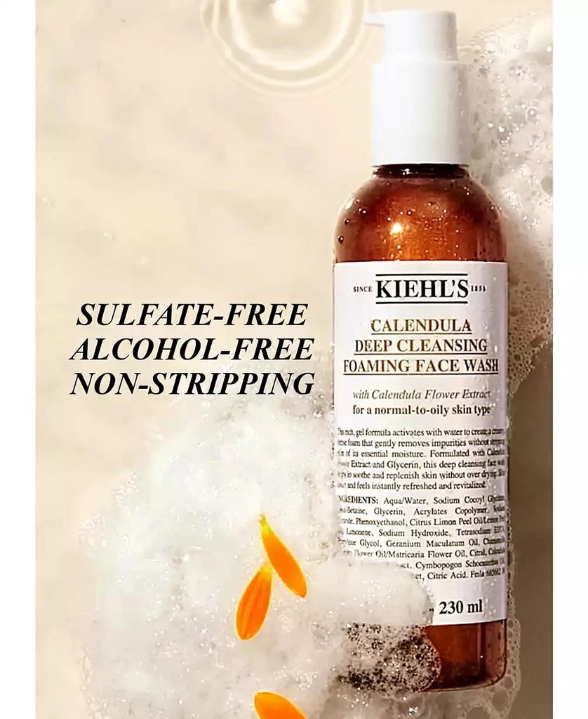 Kiehl's Calendula Deep Cleansing Foaming Face Wash, 7.8 fl. oz. 3
