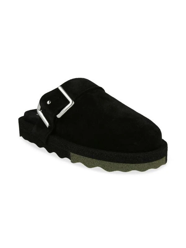 Off-White Leather Mules 2