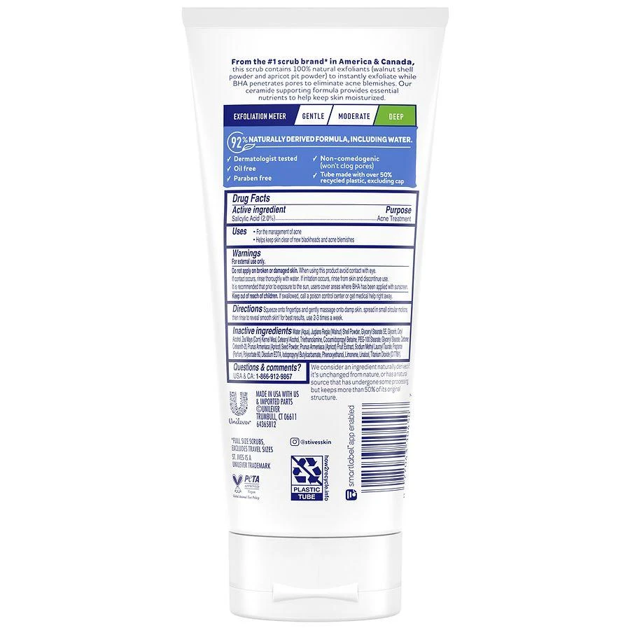 St. Ives Acne Control Face Scrub Apricot 4