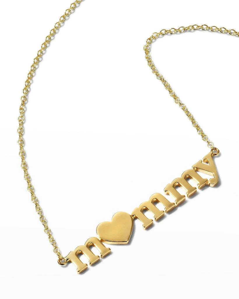 Jennifer Meyer Mommy Heart Necklace 3