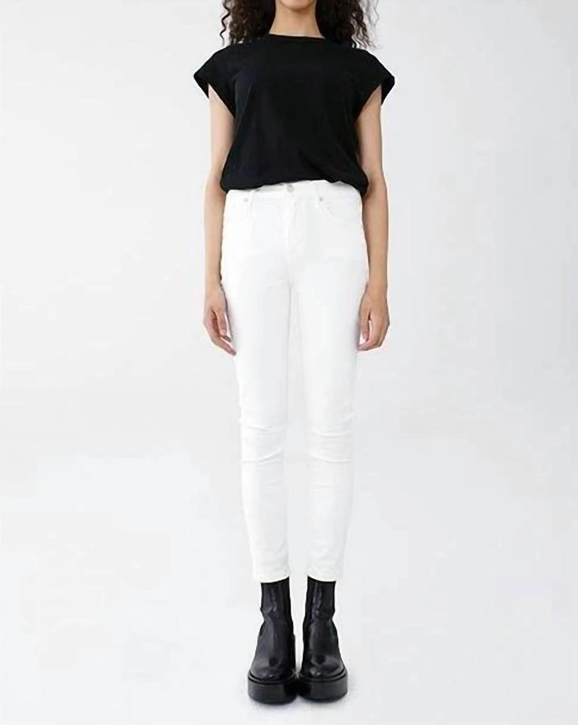 AGOLDE Women's Sophie High Rise Skinny Crop Jeans 1