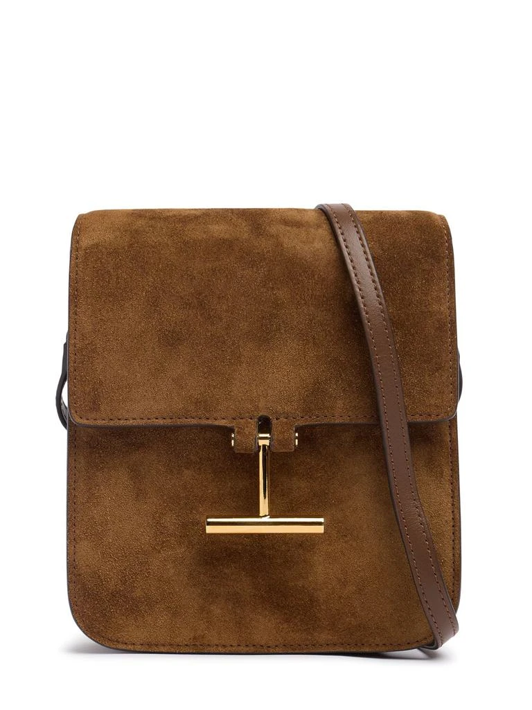 TOM FORD Mini Tara Suede Crossbody Bag 1