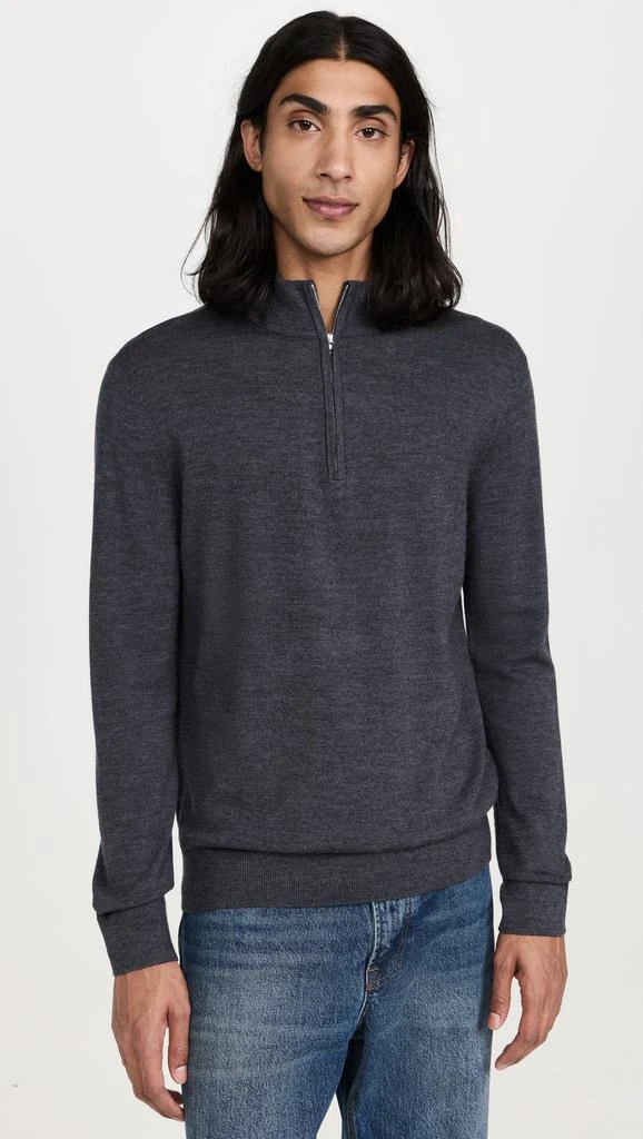 Club Monaco Merino Quarter Zip Sweater 6