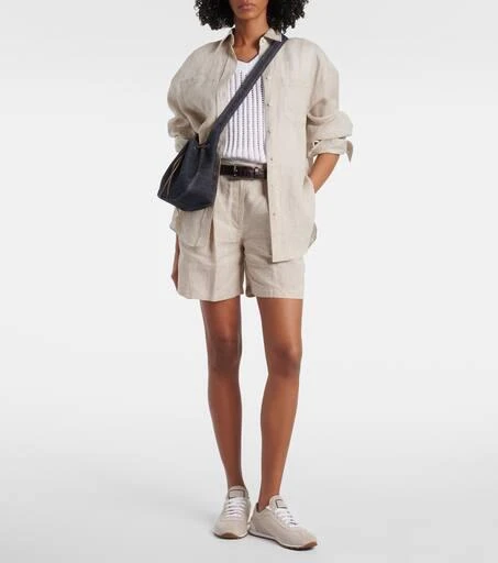 Brunello Cucinelli Monili suede sneakers 3