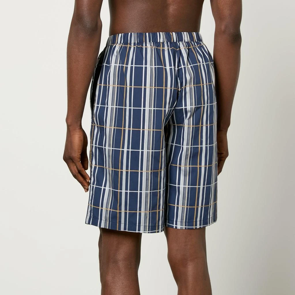 Emporio Armani Bodywear Emporio Armani Bodywear Checked Cotton Pyjama Shorts 2